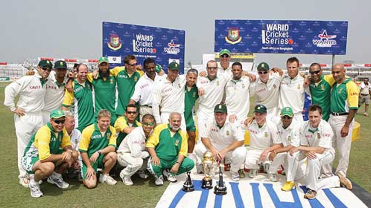 South Africa and their silverware, Bangladesh v South Africa, 2nd Test, Chittagong, 4th day, March 3, 2008 