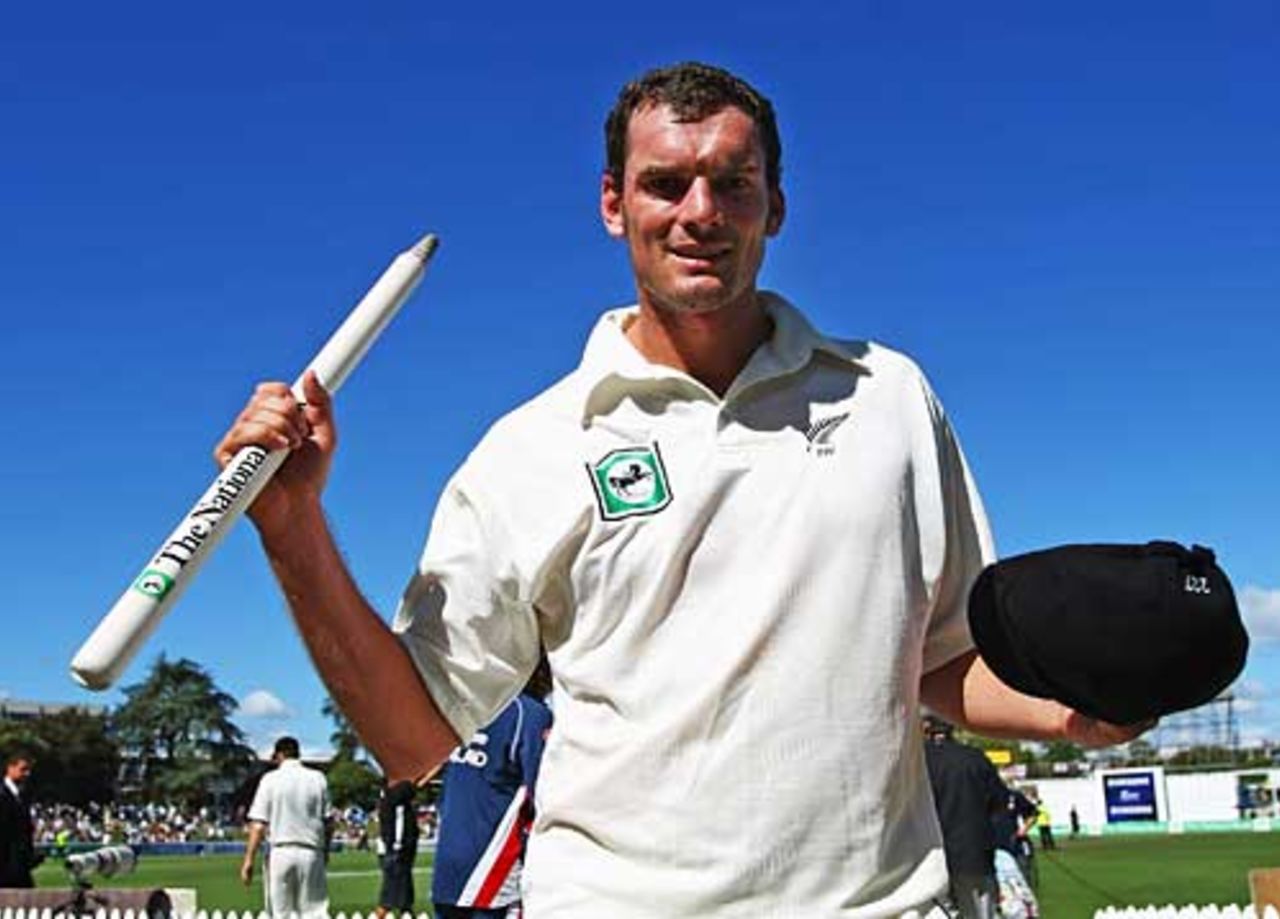 Kyle Mills destroyed England's top order with four wickets, New Zealand v England, 1st Test, Hamilton, March 9, 2008