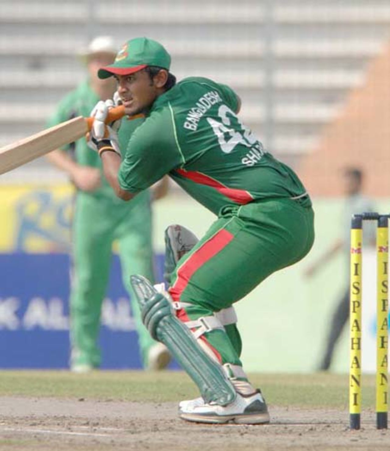 Shahriar Nafees guides the ball on his way to 90 not out, Bangladesh v Ireland, 1st ODI, Mirpur, March 18, 2008 