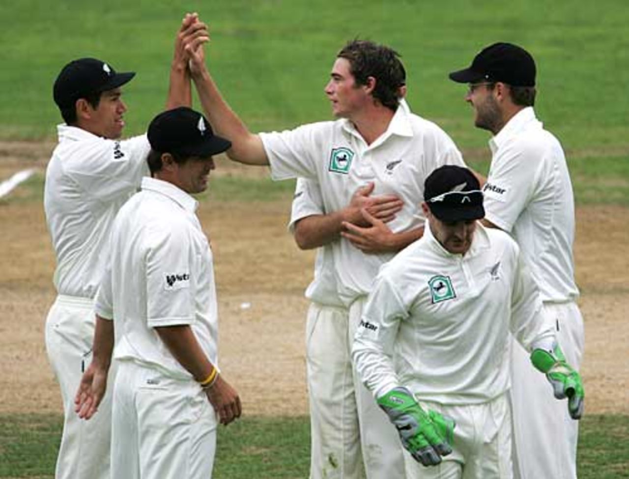 Tim Southee finished with five wickets on his debut, New Zealand v England, 3rd Test, Napier, March 23, 2008