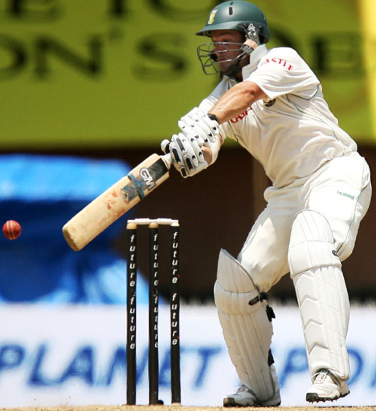 Mark Boucher chases a wide delivery, India v South Africa, 1st Test, Chennai, 2nd day, March 27, 2008 