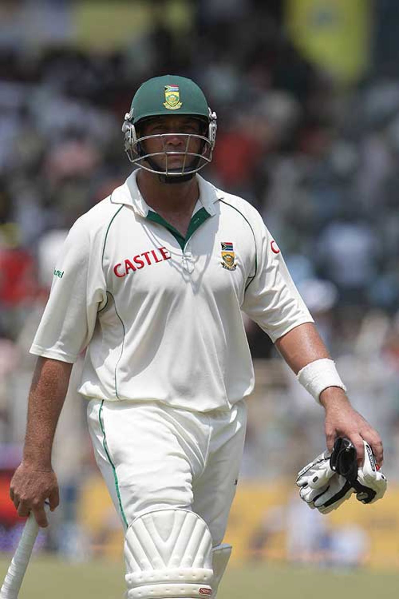Jacques Kallis failed for the second time in the match, India v South Africa, 1st Test, Chennai, 5th day, March 30, 2008 