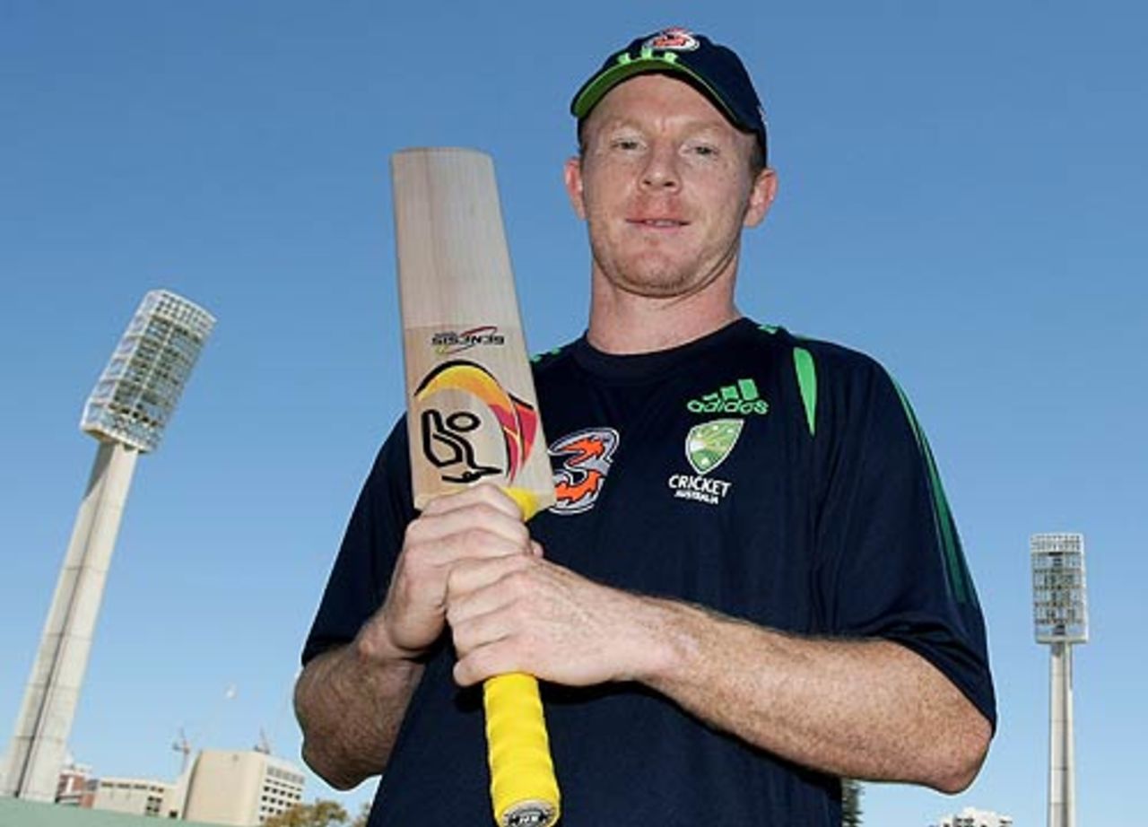Chris Rogers can't wait for his Test debut, WACA, January 15, 2008