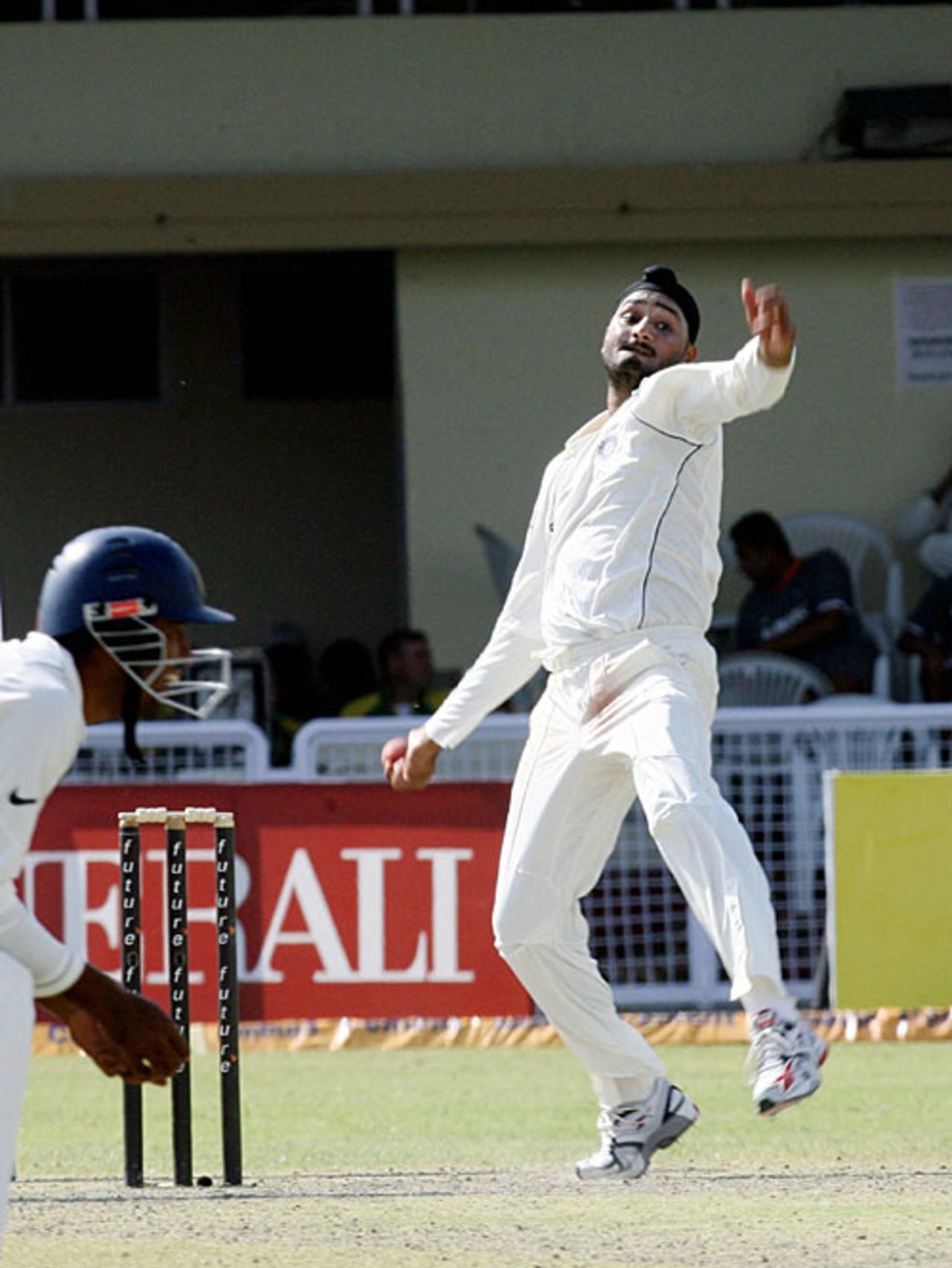 Harbhajan Singh picked up 4 for 44, India v South Africa, 3rd Test, Kanpur, 3rd day, April 13, 2008