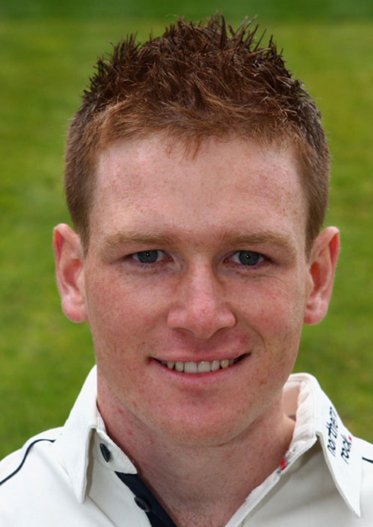 Eoin Morgan at Middlesex's pre-season photoshoot, April 1, 2008