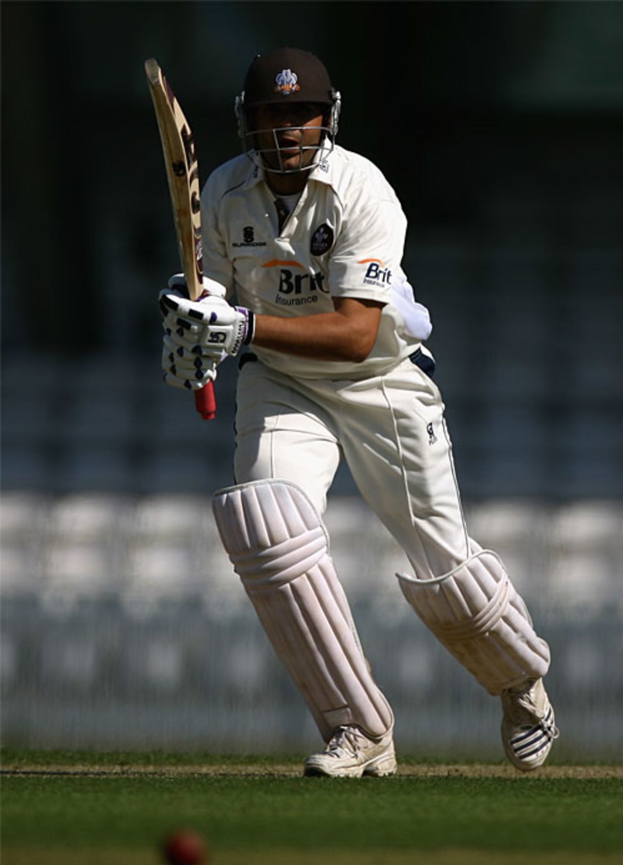 Usman Afzaal hit a century in his first Championship innings for Surrey, Surrey v Lancashire, County Championship, The Oval, April 17, 2008