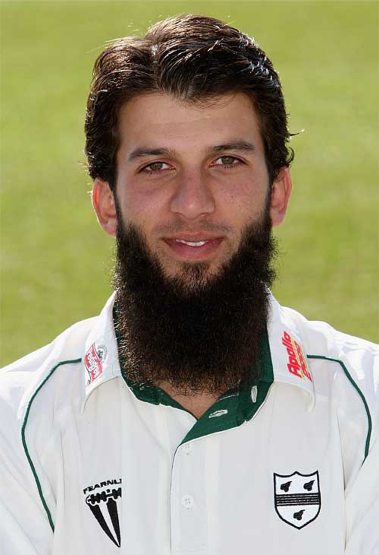 Moeen Ali portrait, 2008