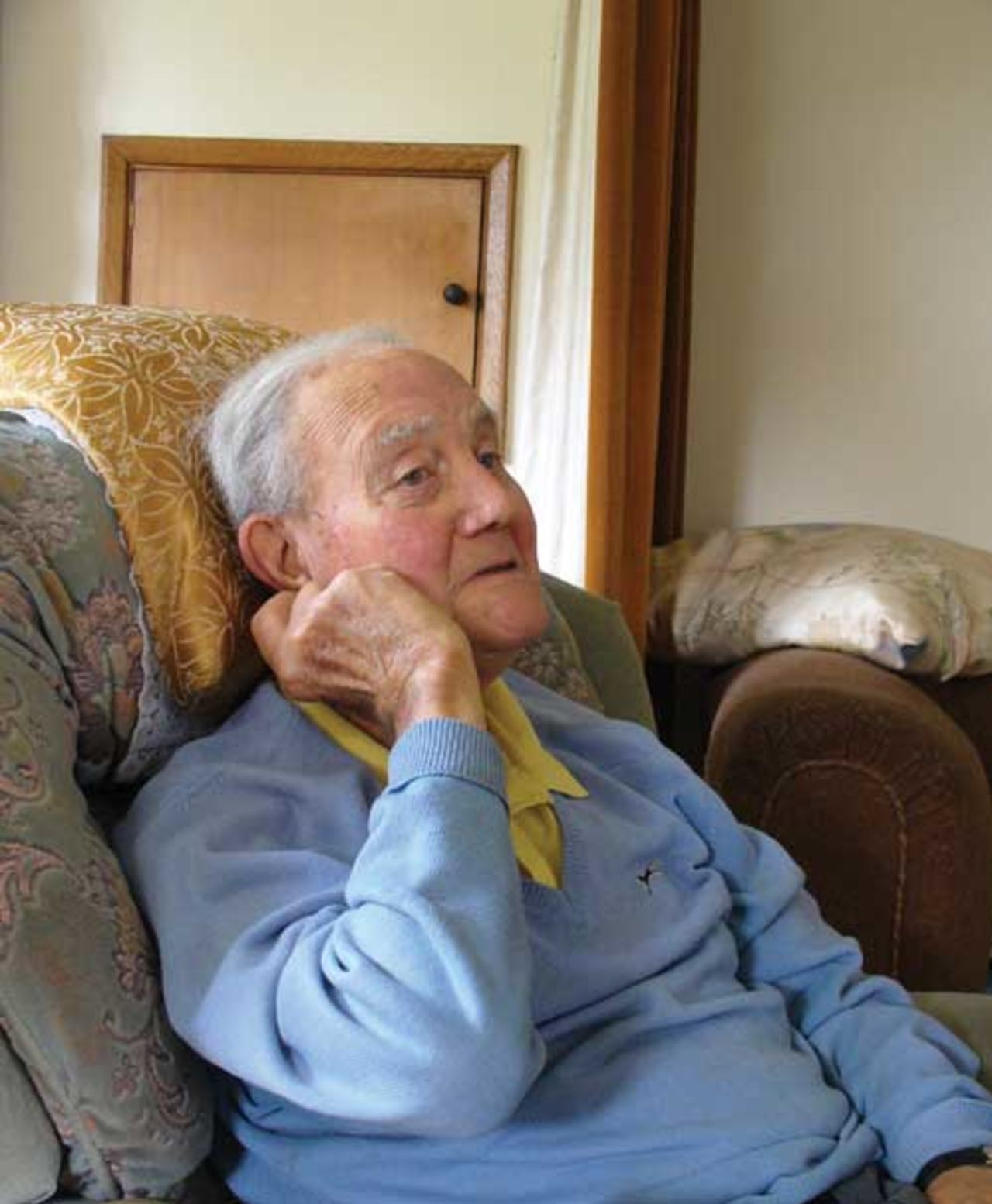 Sir Alec Bedser portrait, 2007