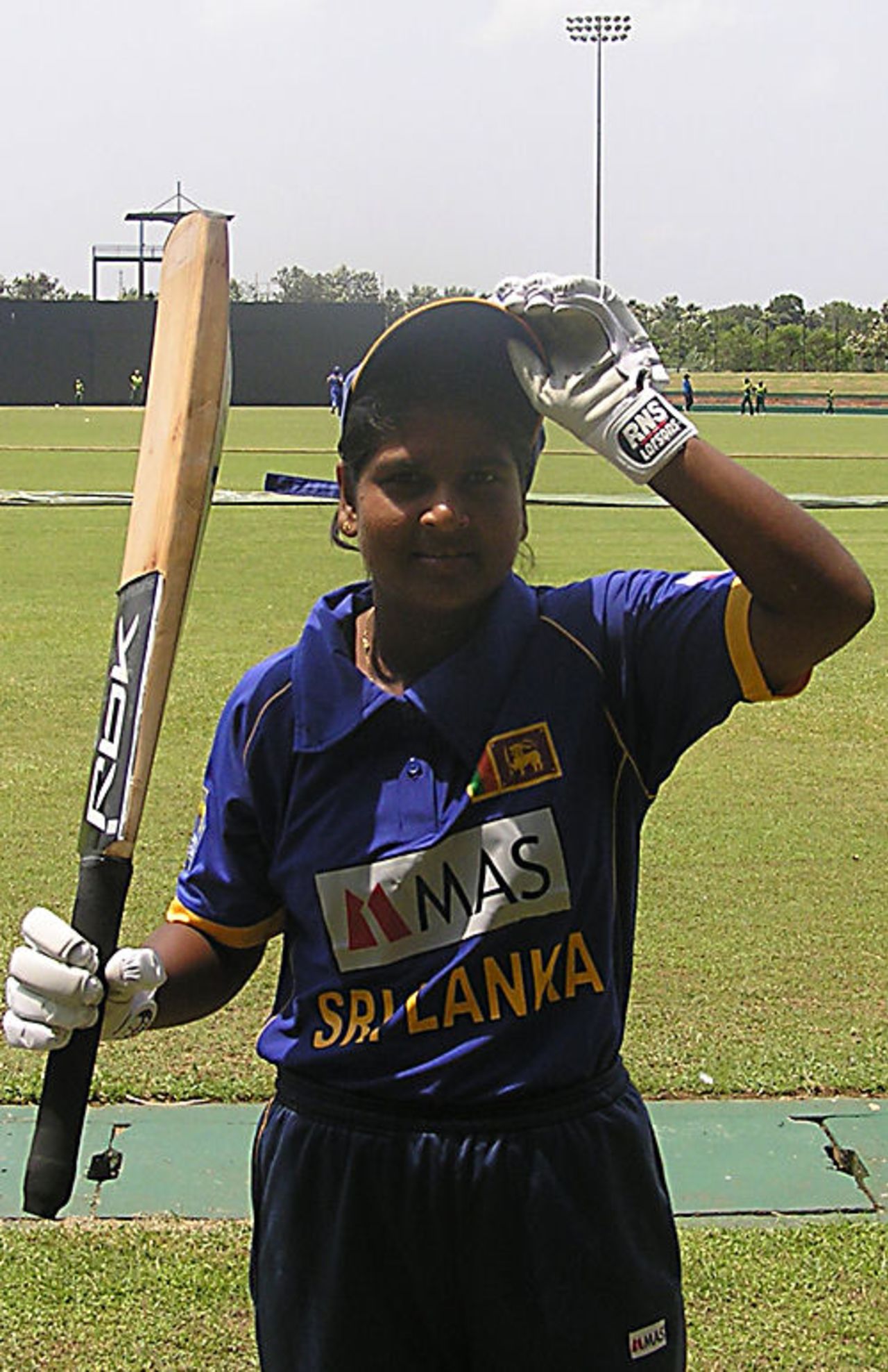 Dedunu Silva scored 76 against Pakistan, Sri Lanka v Pakistan, Dambulla, Women's Asia Cup, May 2, 2008