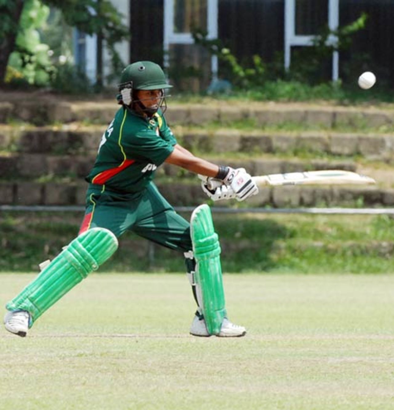 Ayesha Akhter top-scored with 30 out of a poor Bangladesh total, Sri Lanka Women v Bangladesh Women, Women's Asia Cup, Kurunegala, May 9, 2008