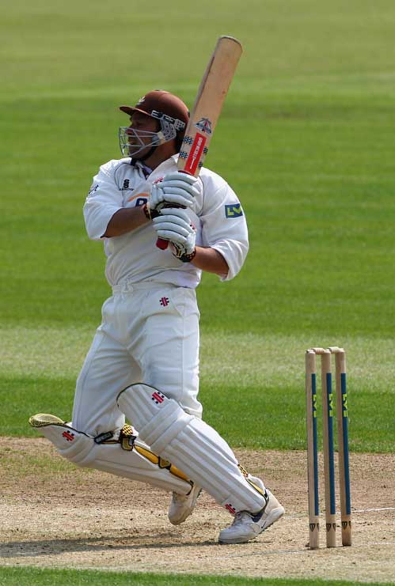 Mark Ramprakash hits out before falling for 17, Hampshire v Surrey, County Championship, The Rose Bowl, May 14, 2008