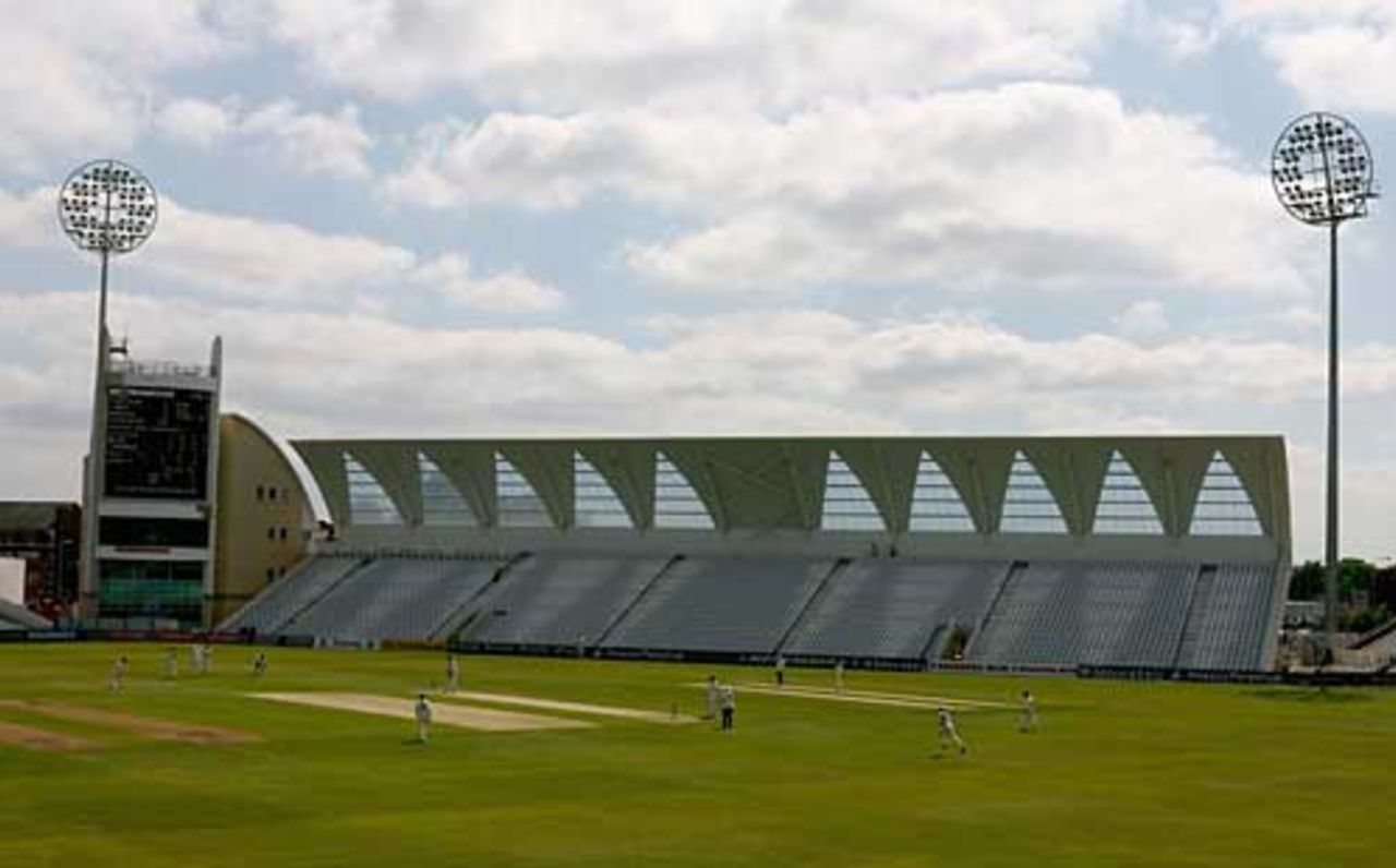 A view of the new developments at Trent Bridge, Nottinghamshire v Lancashire, County Championship, May 14, 2008