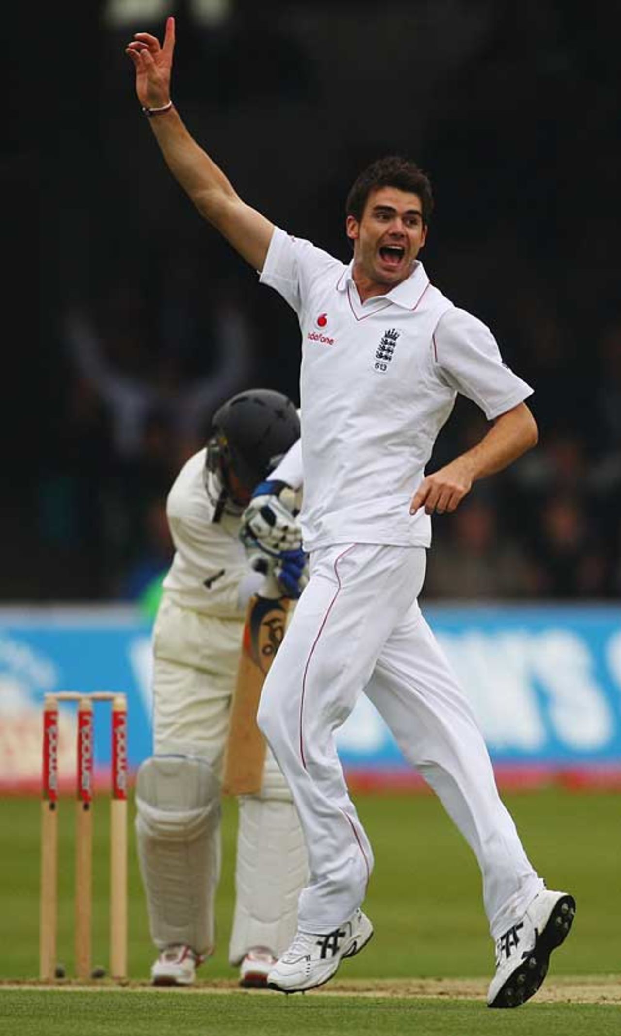 James Anderson has Jamie How caught behind, England v New Zealand, 1st Test, Lord's, 1st day, May 15, 2008