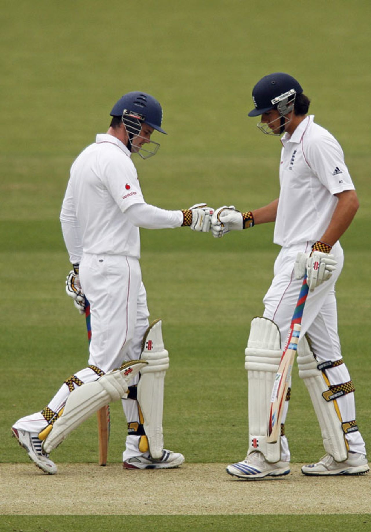 Andrew Strauss and Alastair Cook put together a handy opening partnership, England v New Zealand, 1st Test, Lord's, 2nd day, May 16, 2008