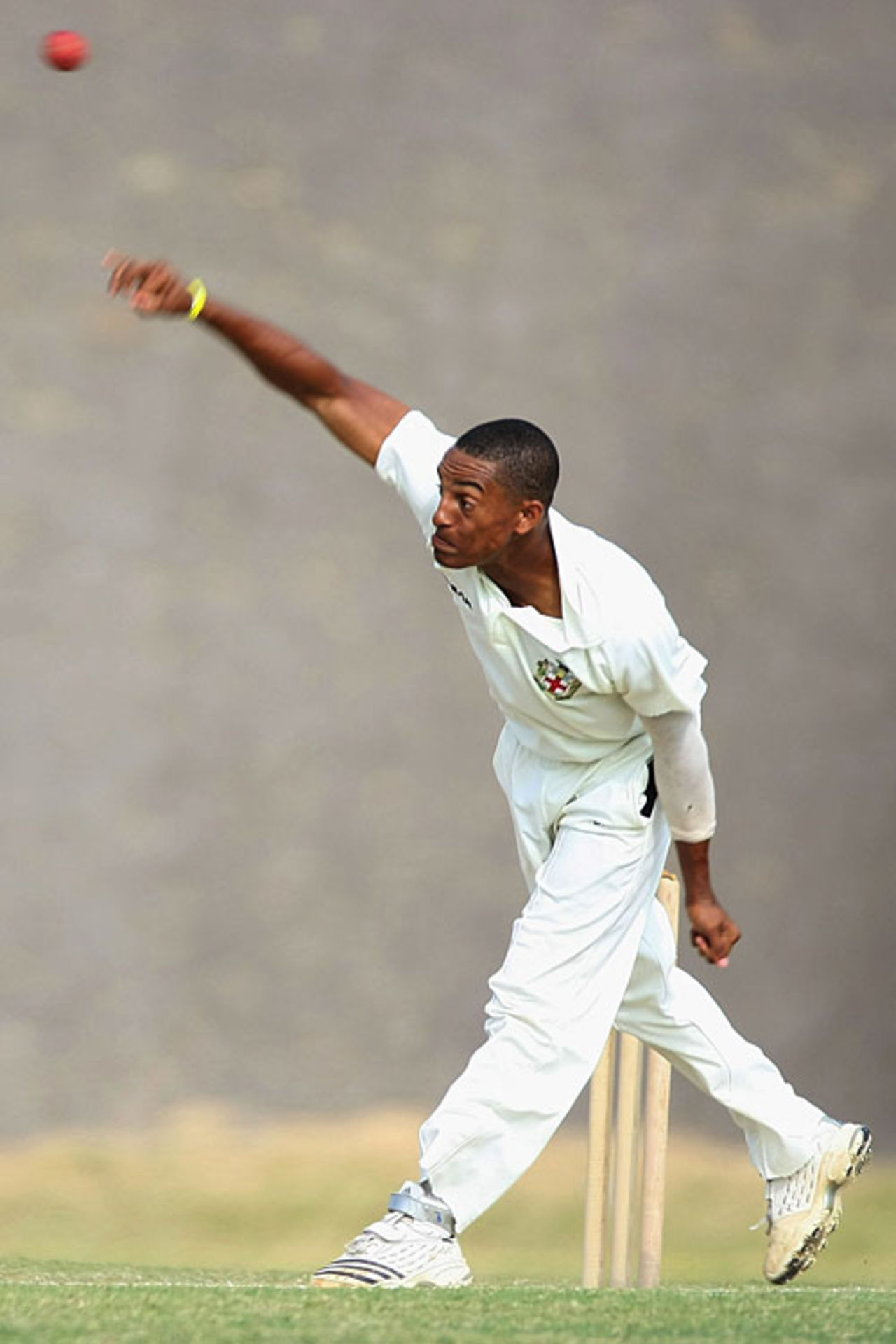 Gavin Wallace picked up 2 for 85, Jamaica XI v Australians, Trelawny Stadium, 2nd day, May 17, 2008