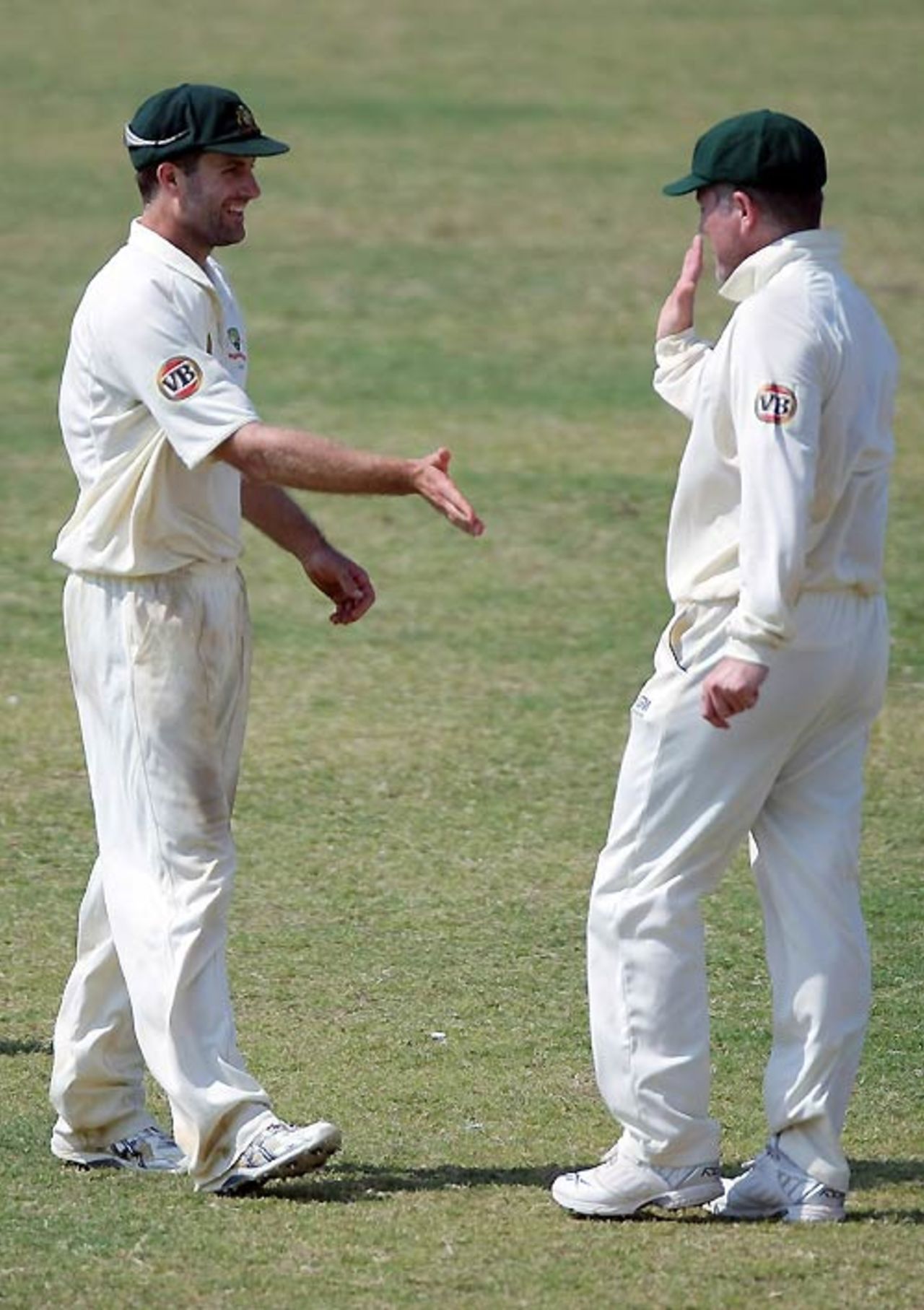 Simon Katich and Stuart MacGill shared seven wickets between them, Jamaica XI v Australians, Trelawny Stadium, 3rd day, May 18, 2008