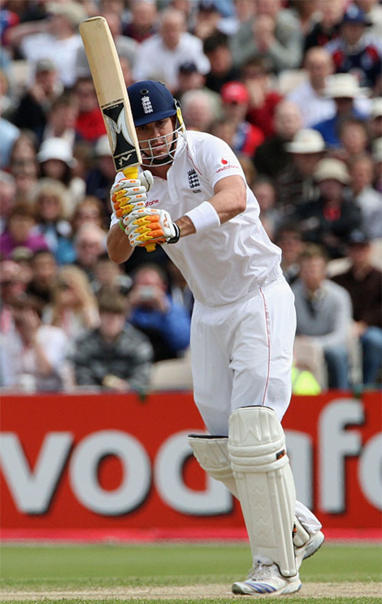 Kevin Pietersen's third-day rescue mission was shortlived, England v New Zealand, 2nd Test, Old Trafford, May 25, 2008