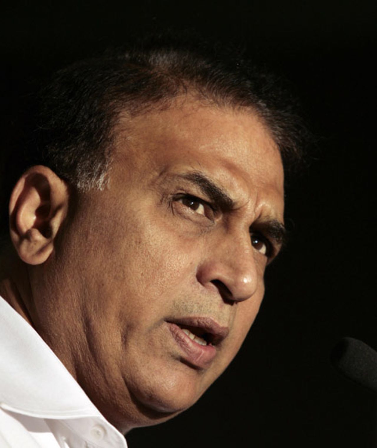 Sunil Gavaskar at a function celebrating the silver jubilee of the 1983 World Cup win, Bangalore, June 3, 2008