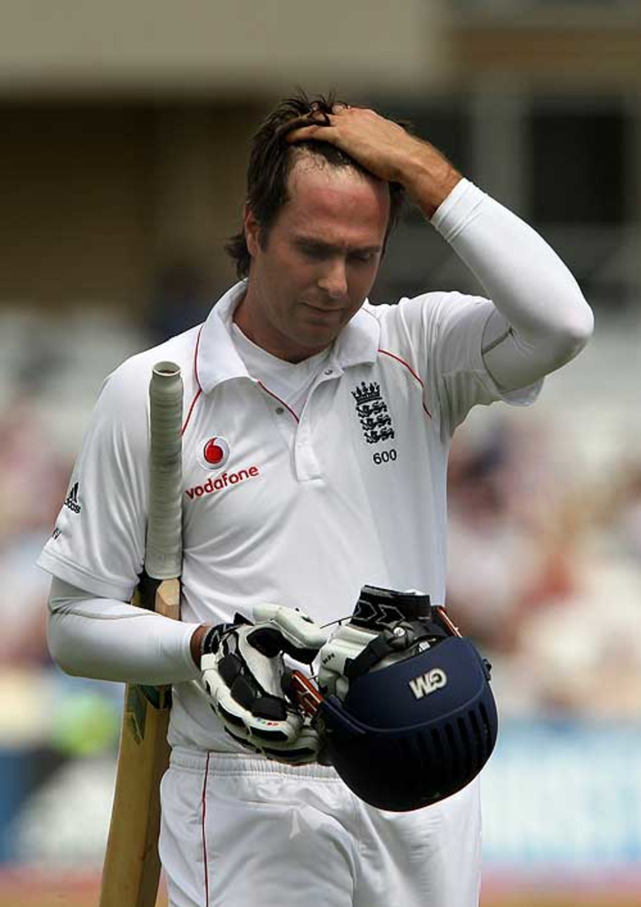 Michael Vaughan paid the price for one flashy shot too many, England v New Zealand, 3rd Test, Trent Bridge, June 5, 2008