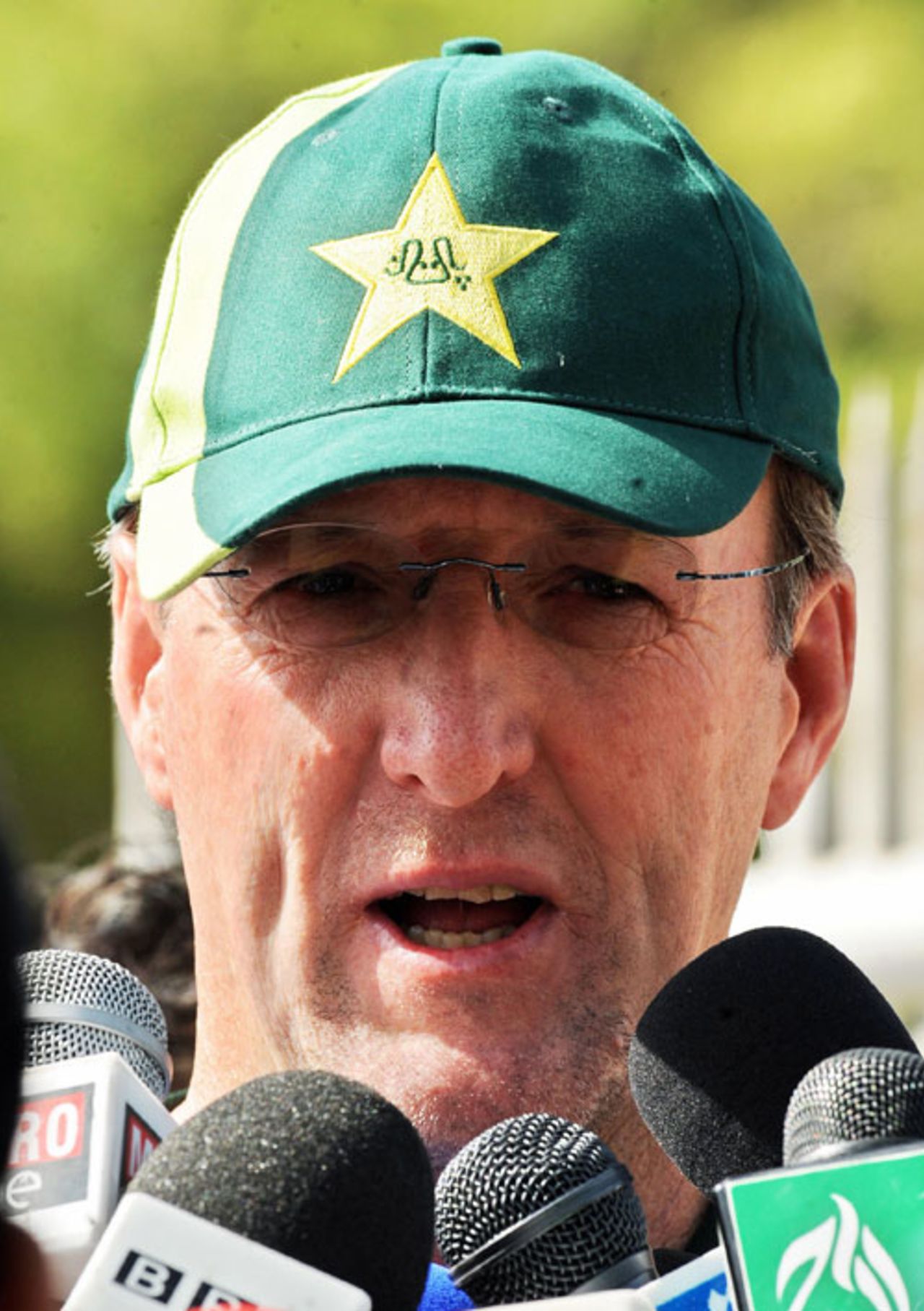 Geoff Lawson answers questions about Mohammad Asif, Karachi, June 5, 2008