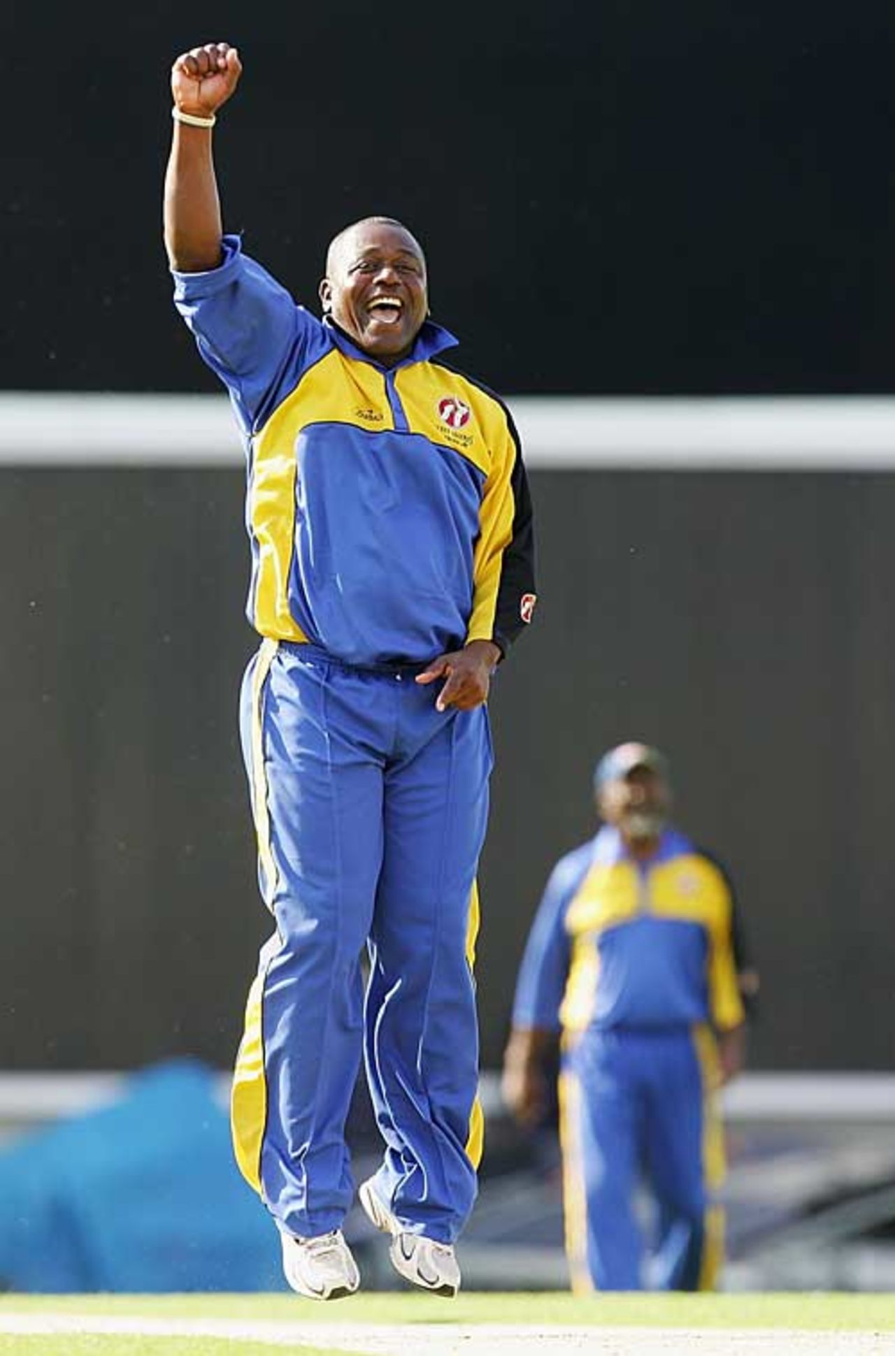 Desmond Haynes lets out an appeal, PCA Masters v Barbados Masters, The Oval, June 8, 2008