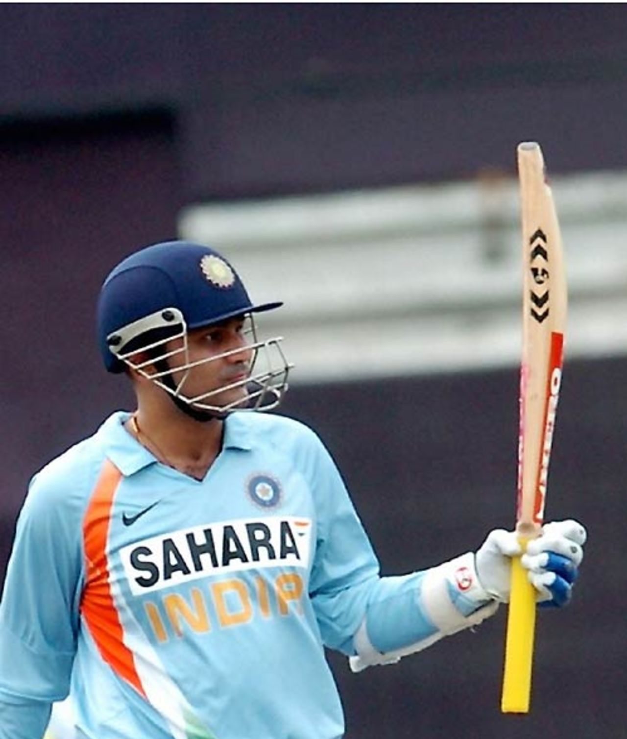 Virender Sehwag reached his half-century off 42 balls, India v Pakistan, Kitply Cup, Mirpur, June 10, 2008
