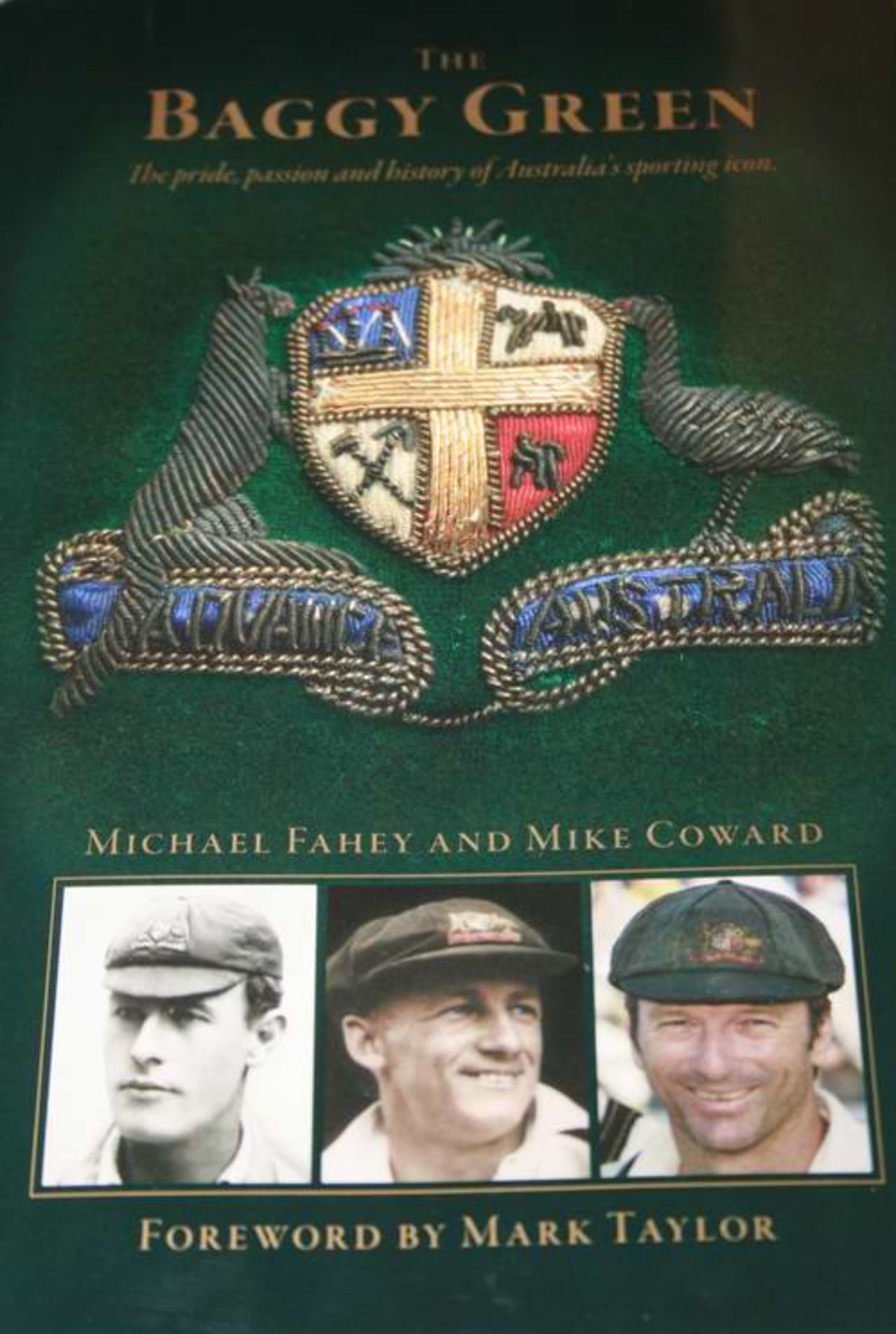 Cover image of <i>The Baggy Green</i> by Michael Fahey and Mike Coward
