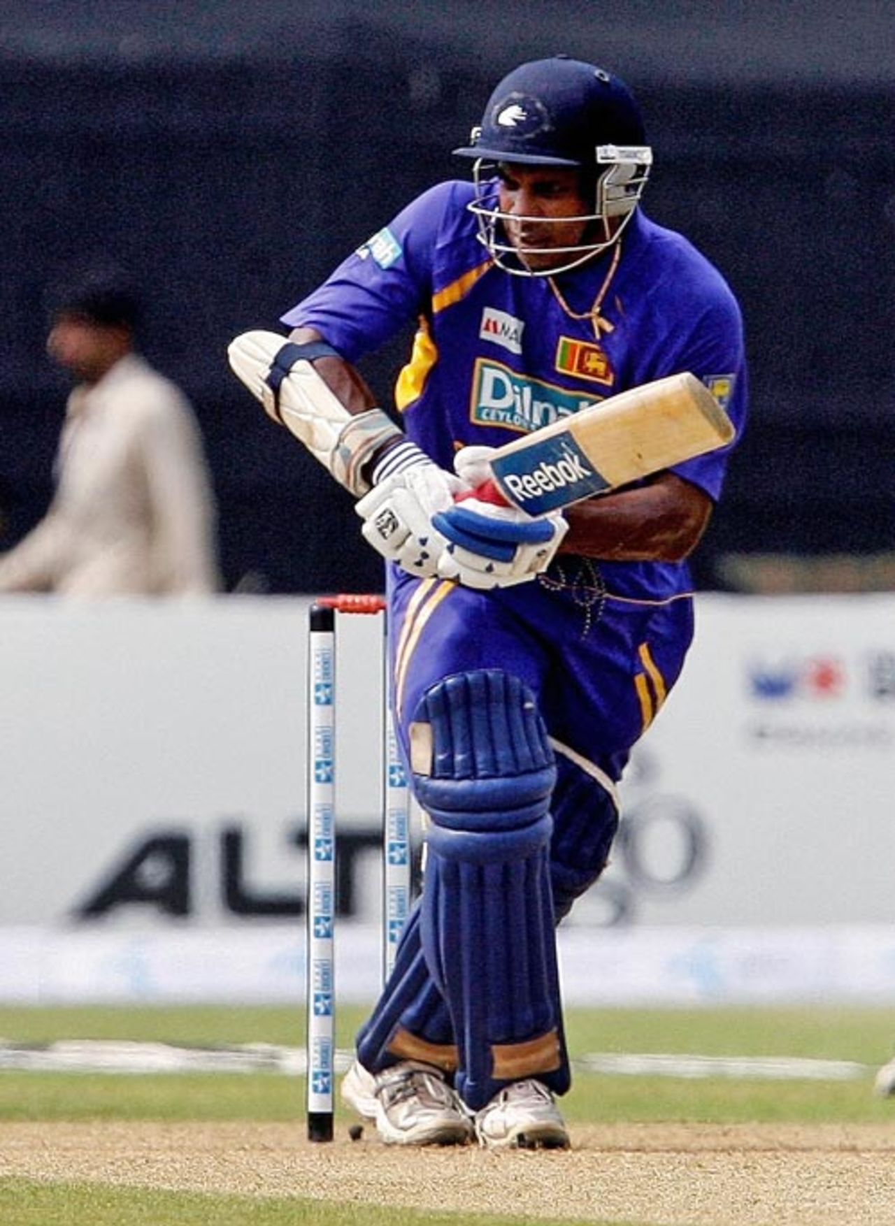 Sanath Jayasuriya flicks during his half-century, Bangladesh v Sri Lanka, Group A, Asia Cup, Lahore, June 25, 2008