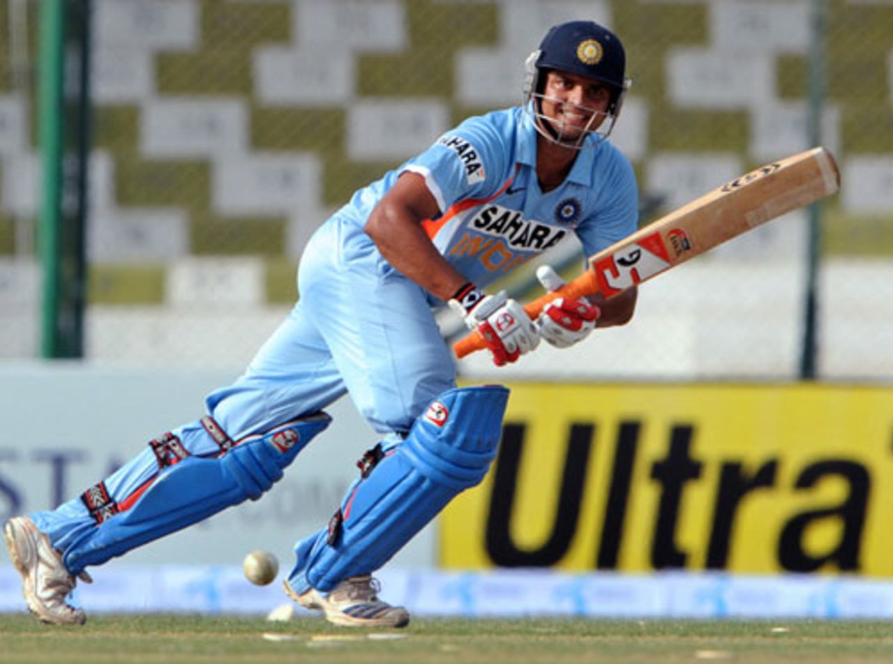 Suresh Raina made a whirlwind century, Hong Kong v India, Group B, Asia Cup, Karachi, June 25, 2008