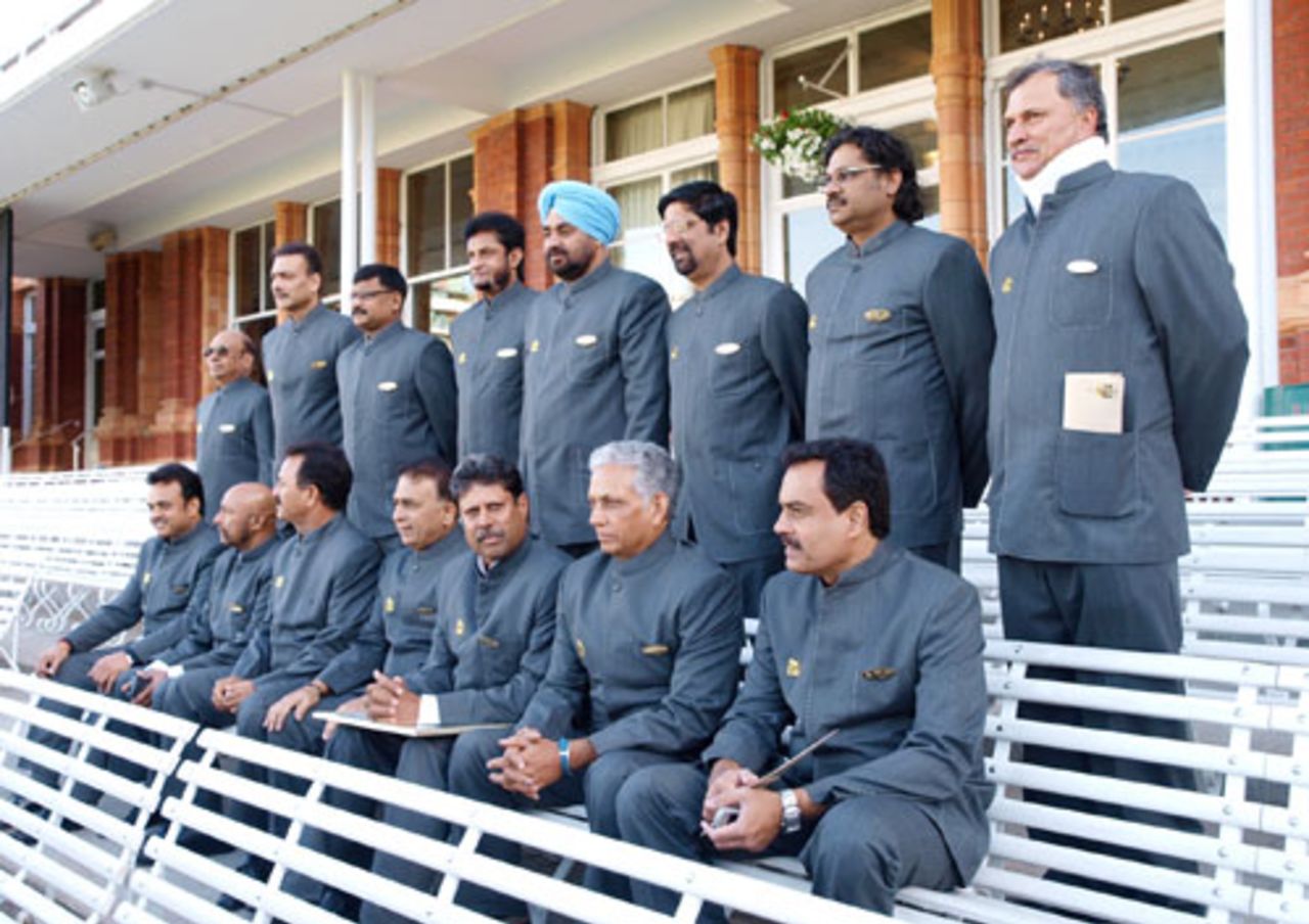 25 years on ... India's World Cup winning side reassembles at Lord's, London, June 25, 2008