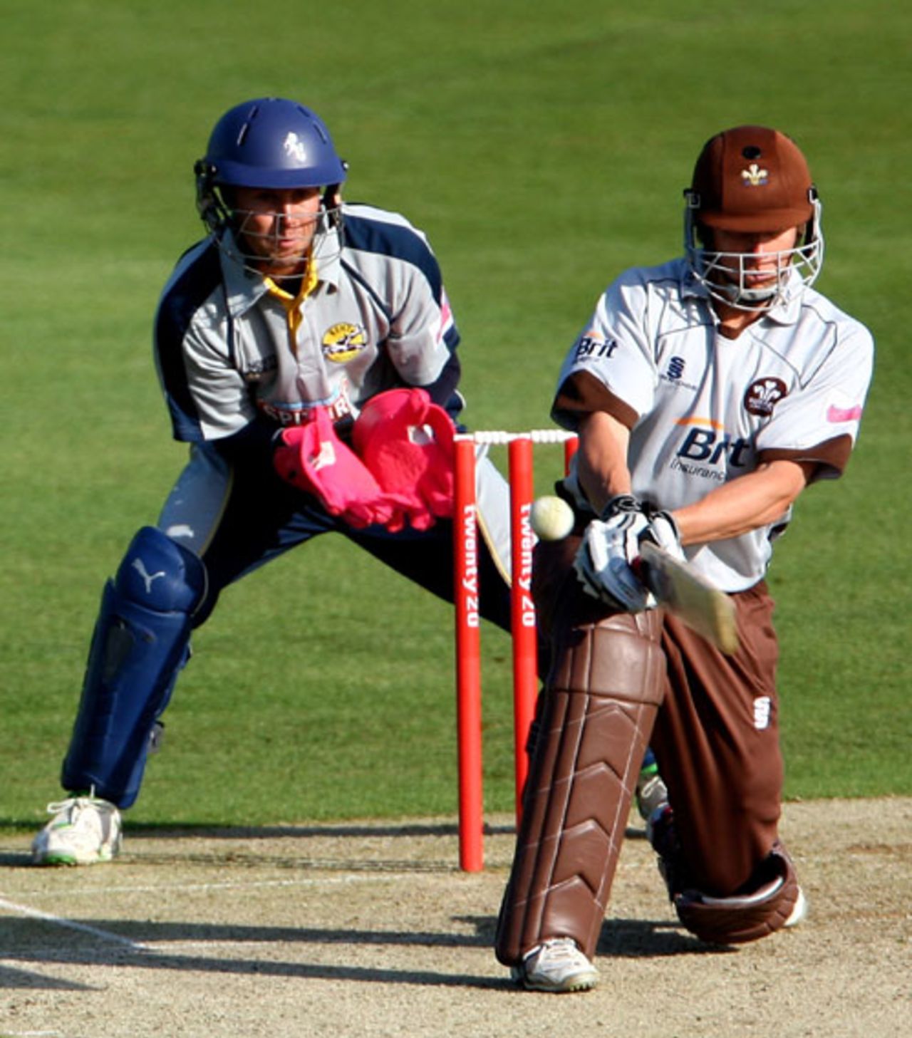 Jonathan Batty reverse sweeps, Kent v Sussex, Twenty20 Cup, Canterbury, June 25, 2008