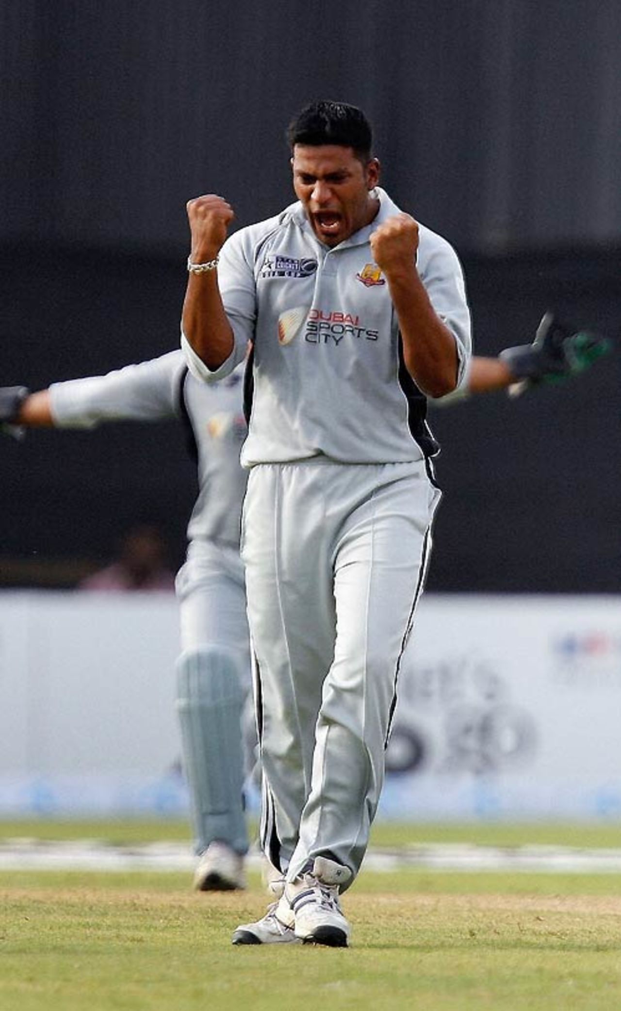Fahad Alhashmi was expensive but he picked up a couple of wickets, Sri Lanka v UAE, Group A, Asia Cup, Lahore, June 26, 2008