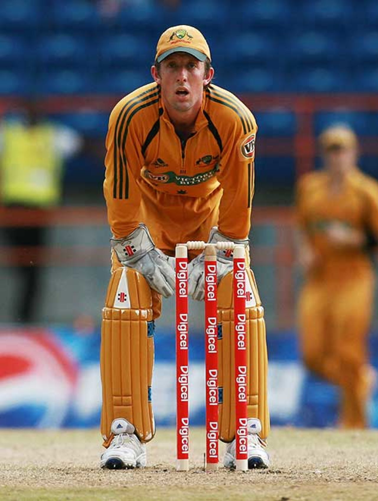 Luke Ronchi on ODI debut, West Indies v Australia, 2nd ODI, Grenada, June 27, 2008