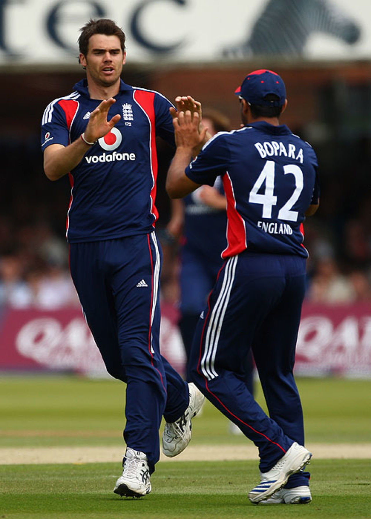 James Anderson deservedly picked up Brendon McCullum, England v New Zealand, 5th ODI, Lord's, June 28, 2008