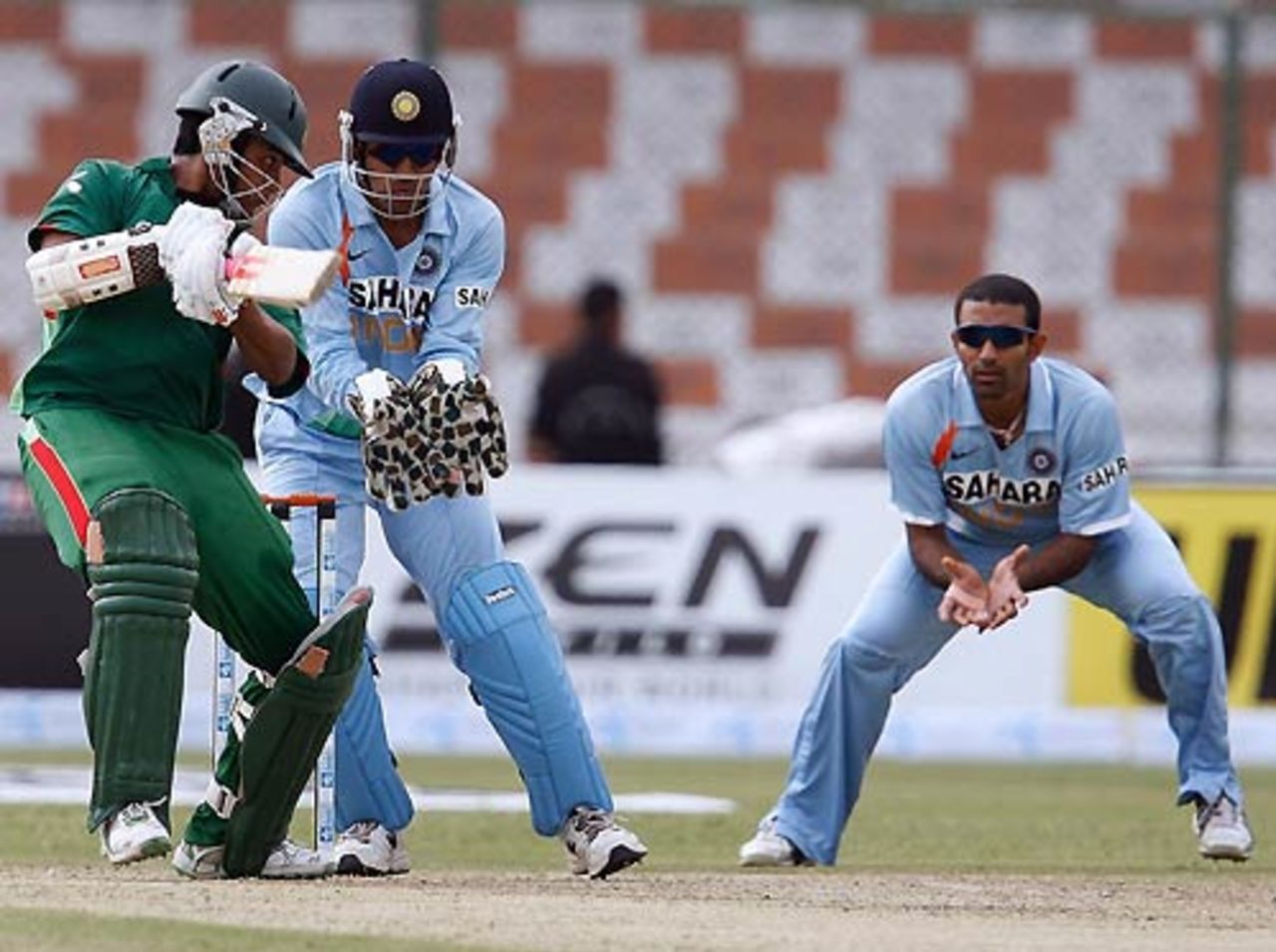 Tamim Iqbal cuts square of the wicket, Bangladesh v India, Super Four, Asia Cup, Karachi, June 28, 2008 