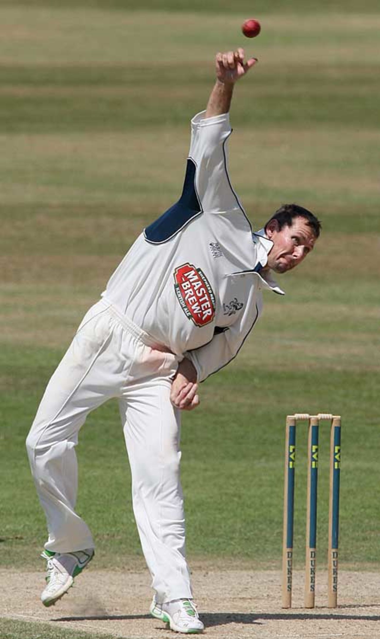 Martin van Jaarsveld claimed a career-best five-wicket haul, Surrey v Kent, 3rd day, The Oval, July 1, 2008