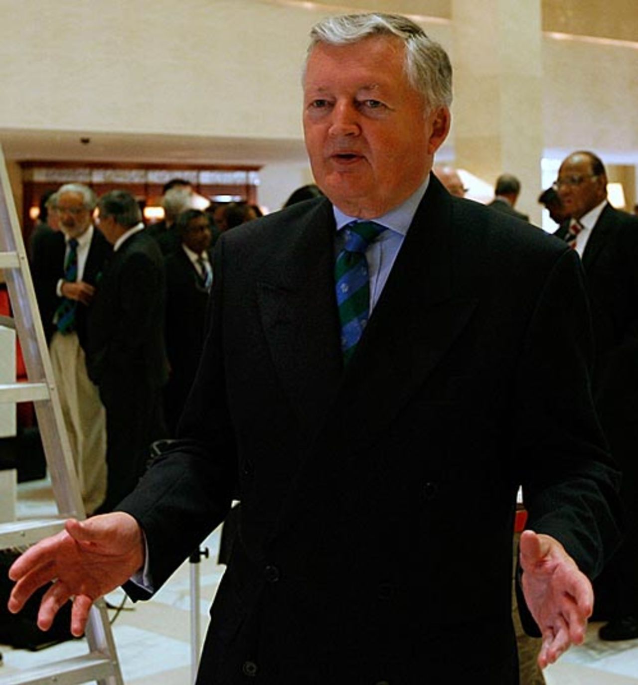 The new ICC president David Morgan, Dubai, July 4, 2008