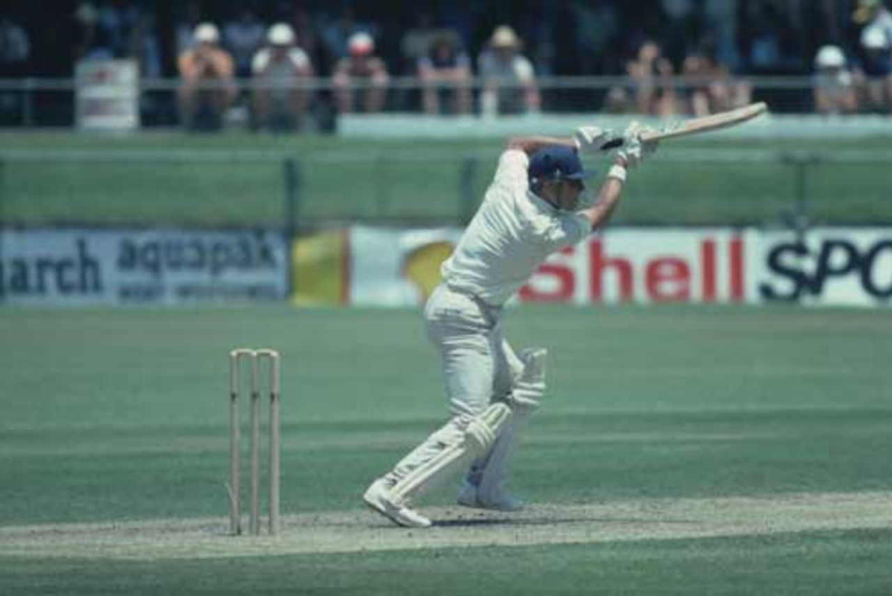 Geoff Boycott in action, Australia v England, 7th ODI, Brisbane, 1979