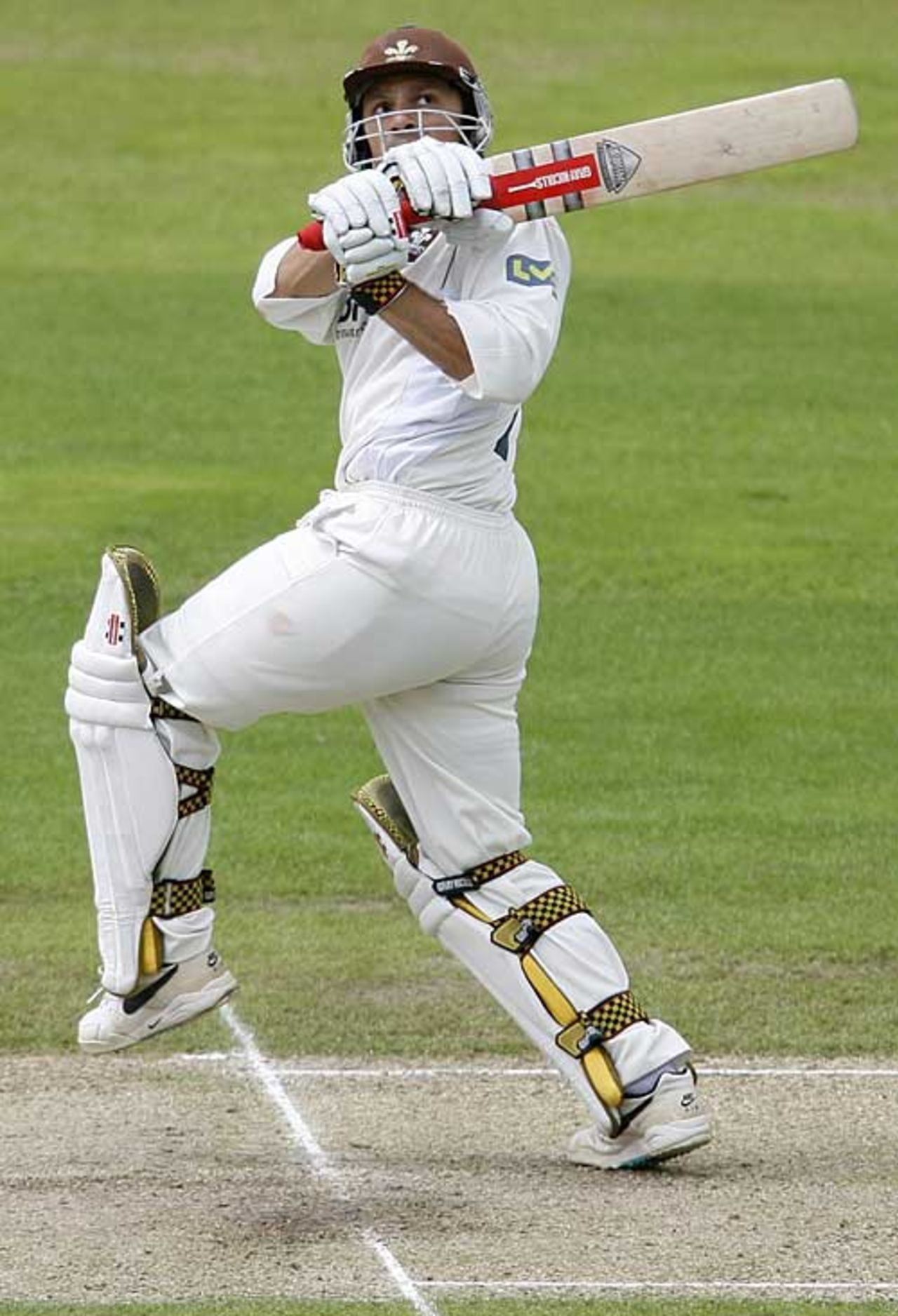 Mark Ramprakash hooks but was dismissed for 42, Nottinghamshire v Surrey, County Championship, Trent Bridge, July 12, 2008