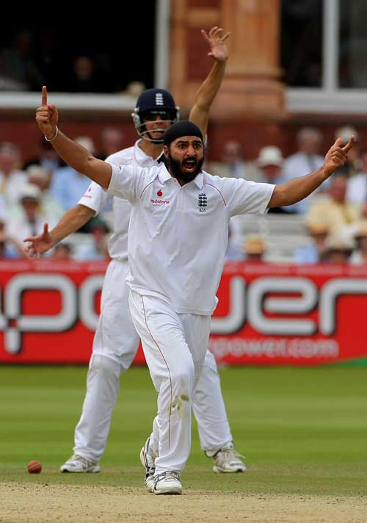Monty Panesar thinks he has Neil McKenzie lbw, but the umpire disagreed, England v South Africa, 1st Test, Lord's, 4th day, July 13, 2008