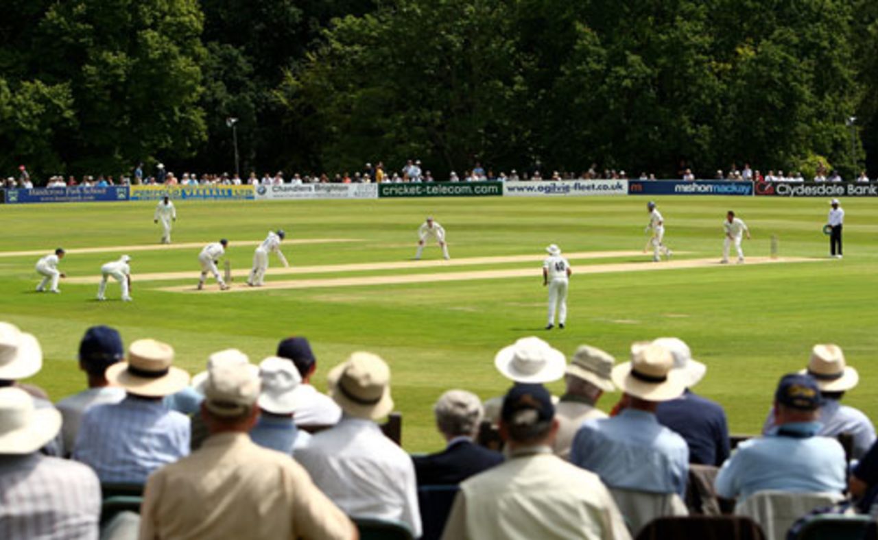 A general view of Arundel, Sussex v Hampshire, Arundel, July 16, 2008