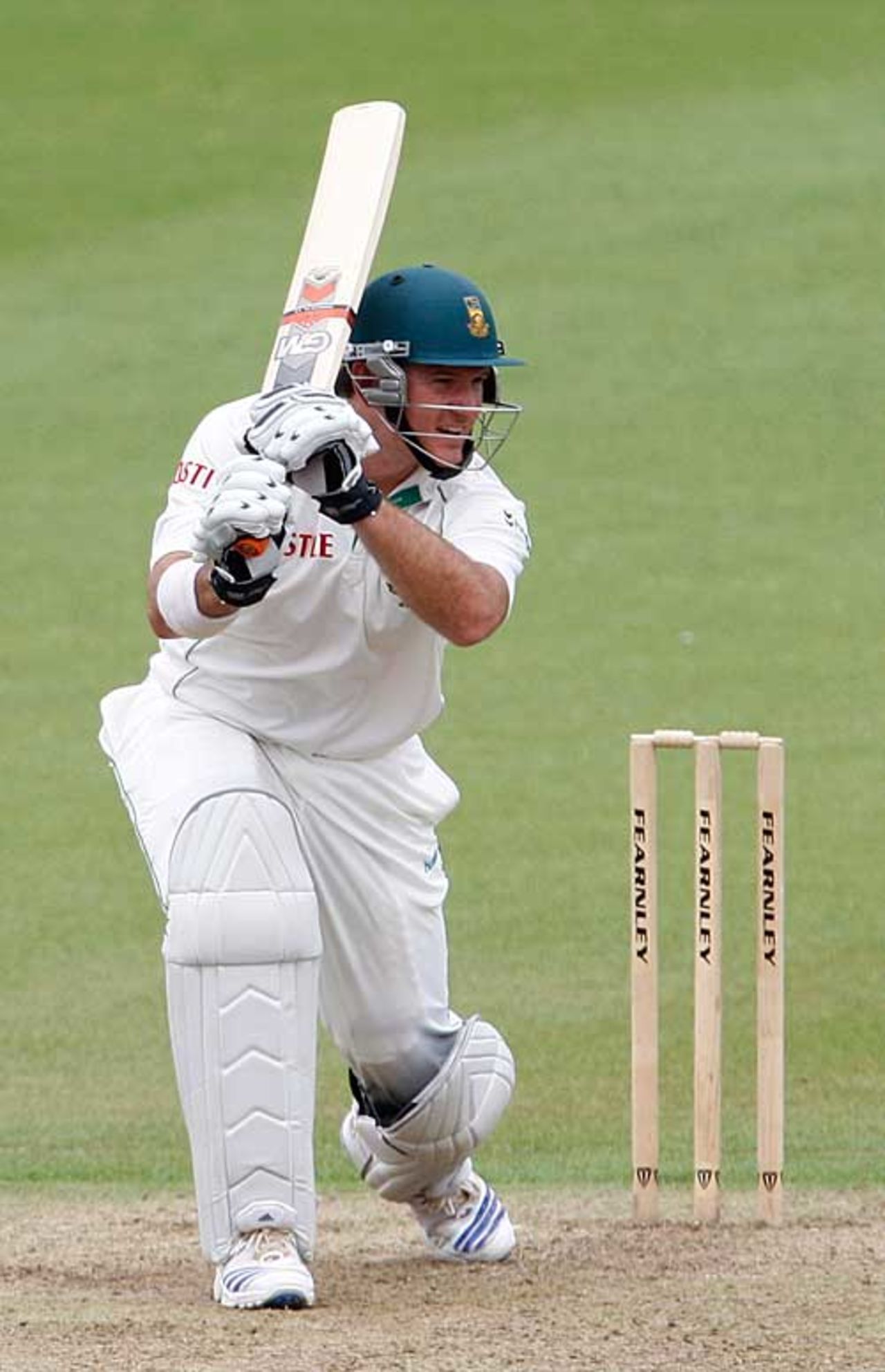 Graeme Smith thumps one through the off side during his 87, Bangladesh A v South Africans, Tour match, New Road, July 25, 2008