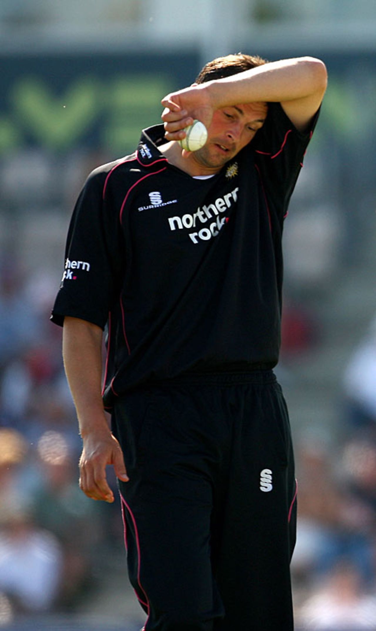 Steve Harmison feels the heat as Durham were comprehensively walloped by Middlesex, Durham v Middlesex, 2nd Twenty20 semi-final, The Rose Bowl, July 26, 2008