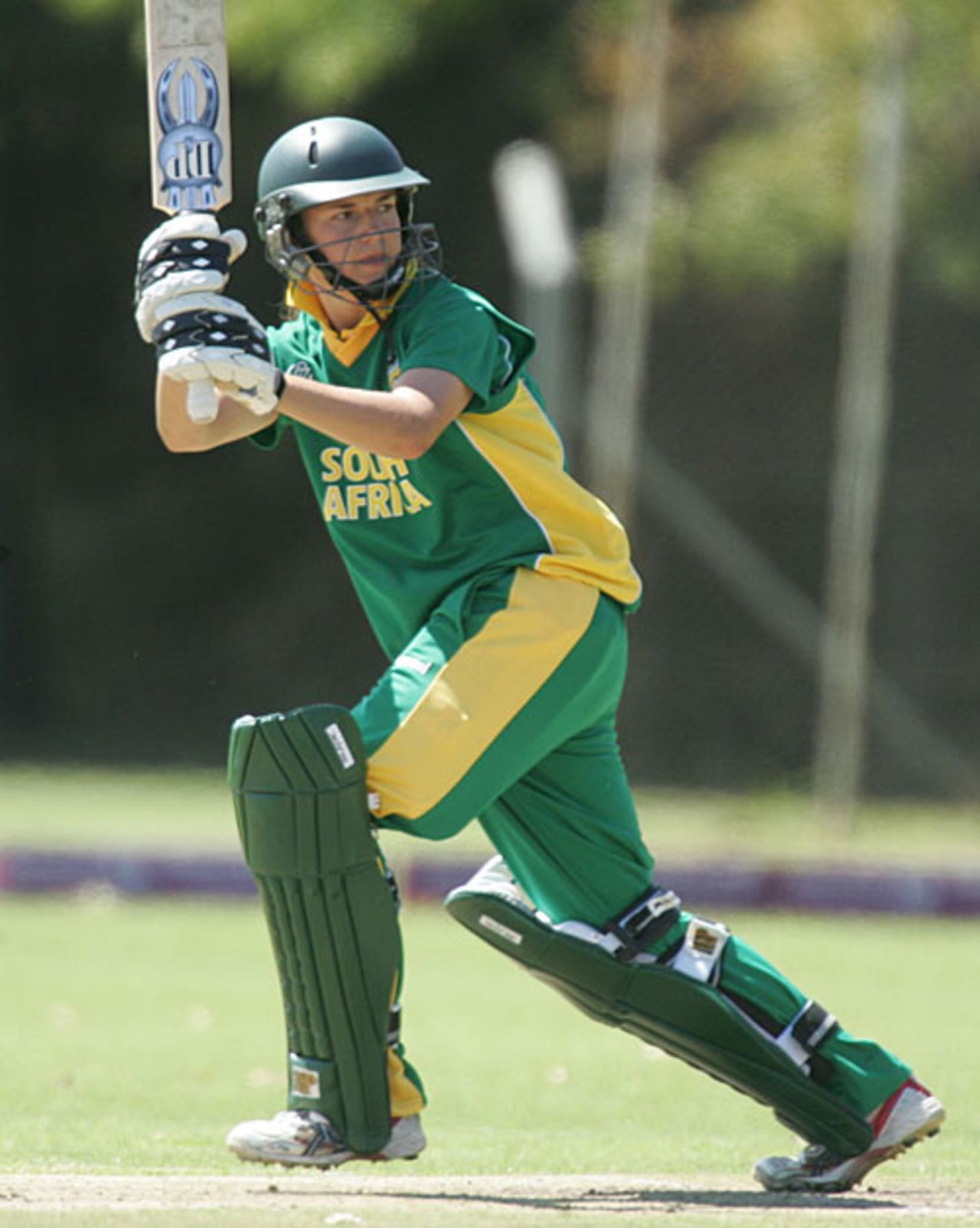 Olivia Anderson plays behind the wicket, ICC women's World Cup qualifiers, Stellenbosch, February 18, 2008