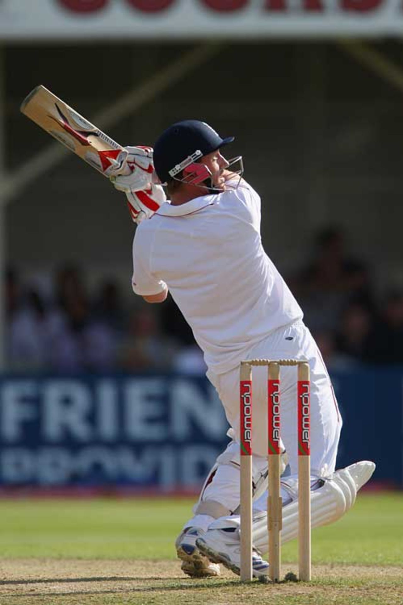 Paul Collingwood upper cuts over backward point, England v South Africa, 3rd Test, August 1, 2008
