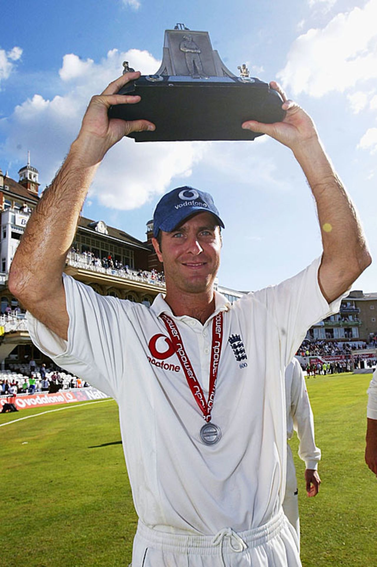 Michael Vaughan and the Wisden Trophy