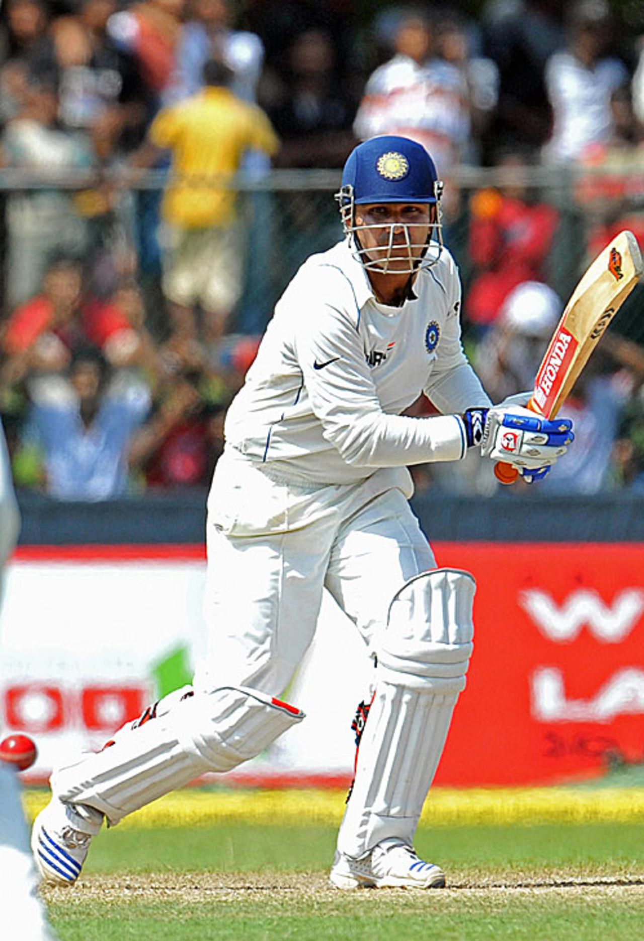 Virender Sehwag scored 34 out, Sri Lanka v India, 3rd Test, PSS, Colombo, 3rd day, August 10, 2008