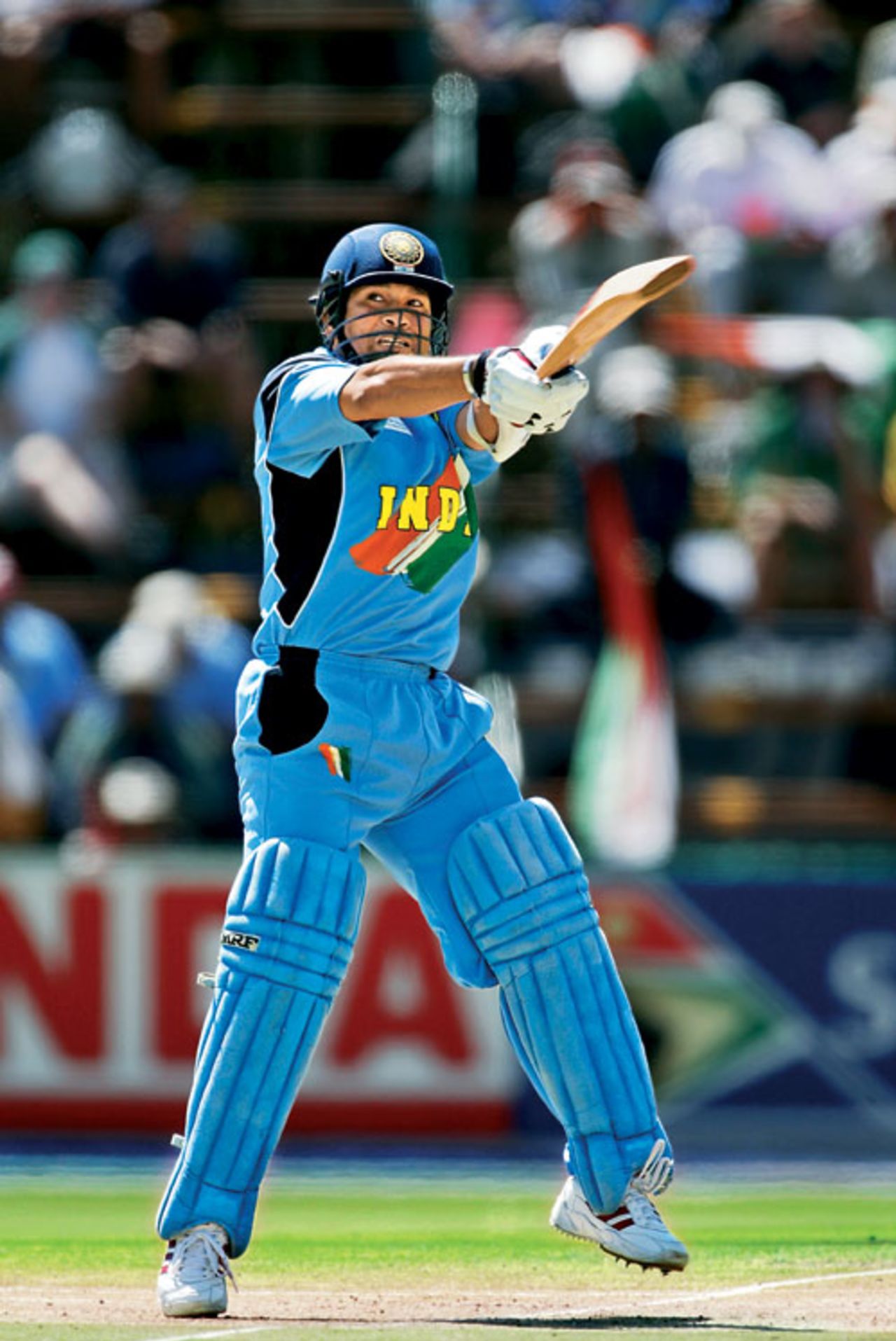 Sachin Tendulkar upper-cuts Shoaib Akhtar, India v Pakistan, World Cup, Centurion, 1 March, 2003