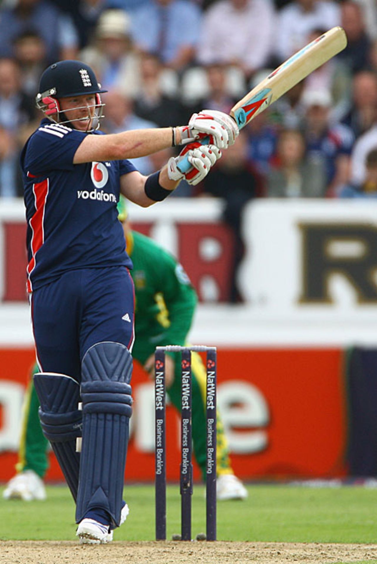 Ian Bell attempts to pull, England v South Africa, 1st ODI, Headingley, August 22, 2008