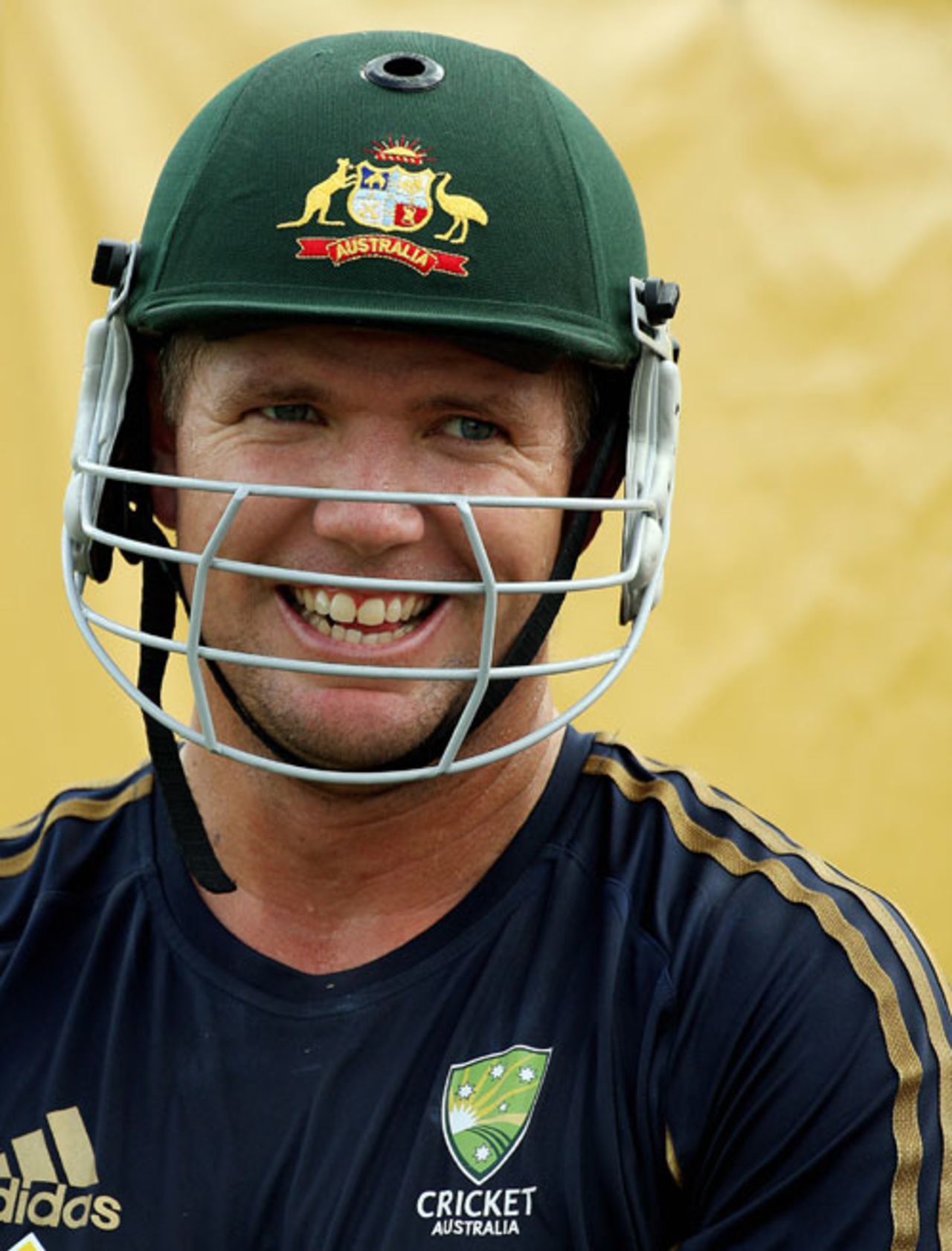 James Hopes is enjoying life as a regular member of Australia's one-day team, Darwin, September 1, 2008